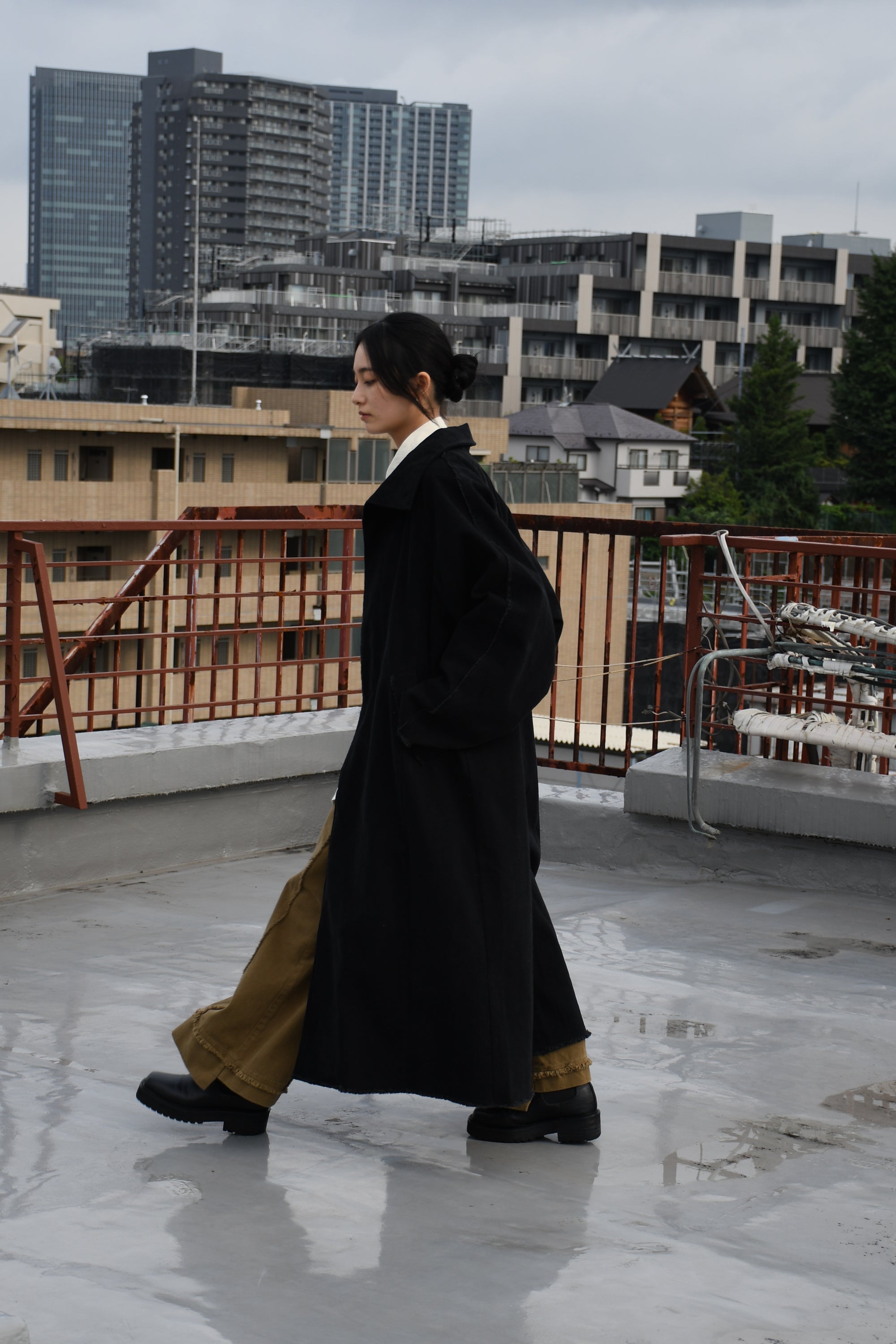 vintage like twill coat