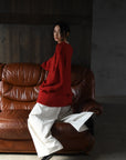 loose damaged cardigan