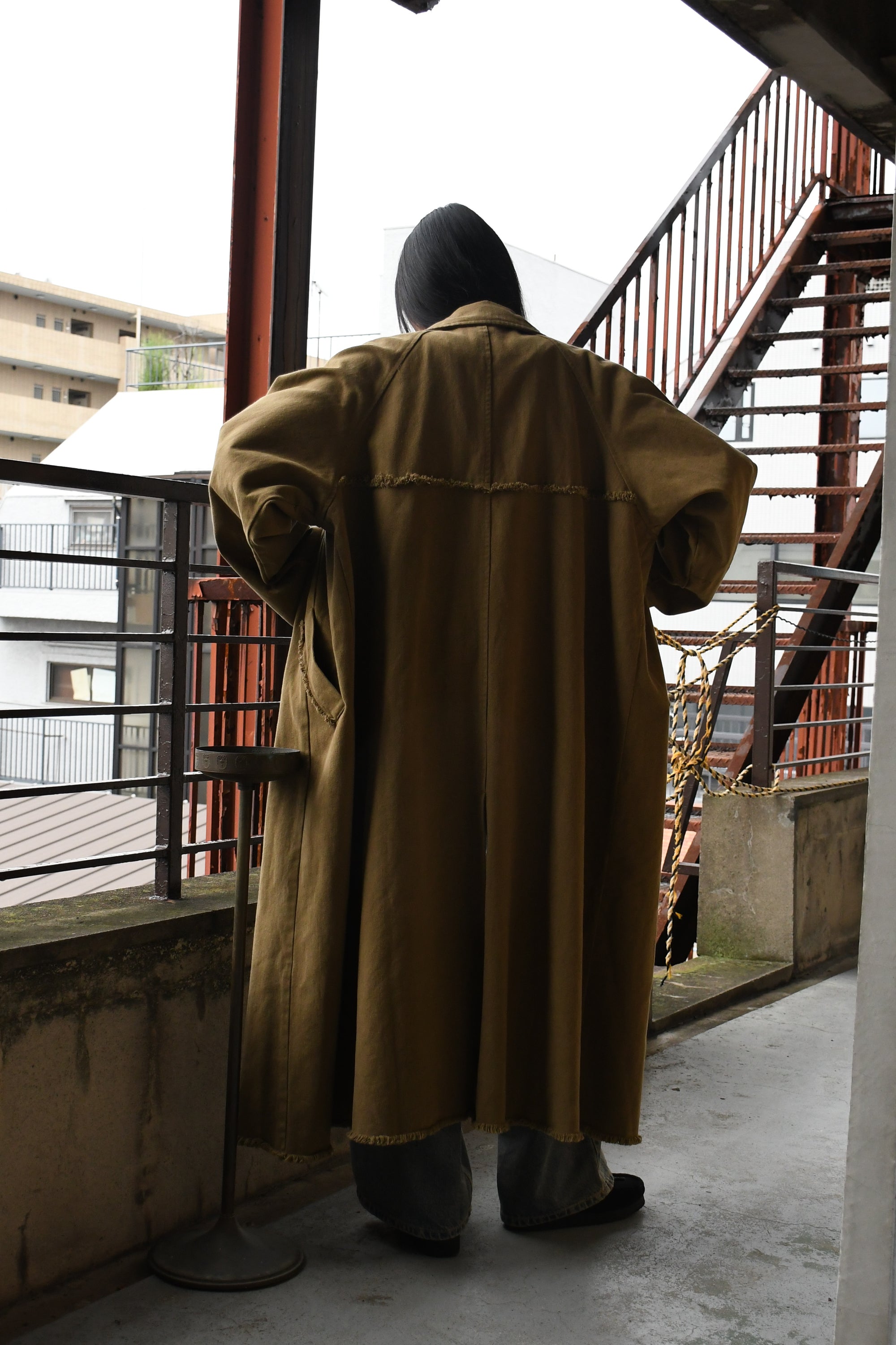 vintage like twill coat