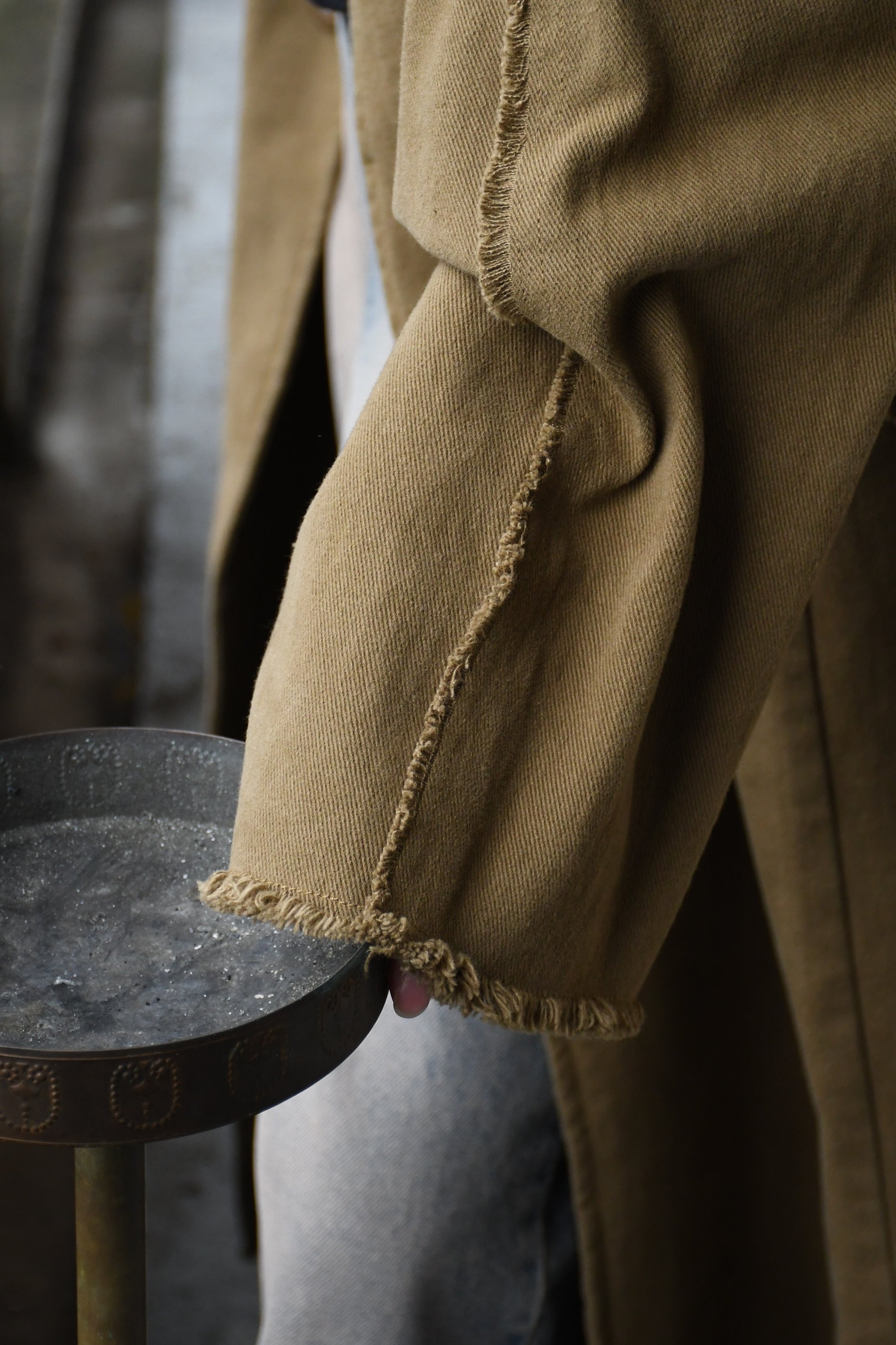 vintage like twill coat