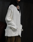 loose damaged cardigan