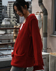 loose damaged cardigan