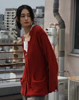 loose damaged cardigan
