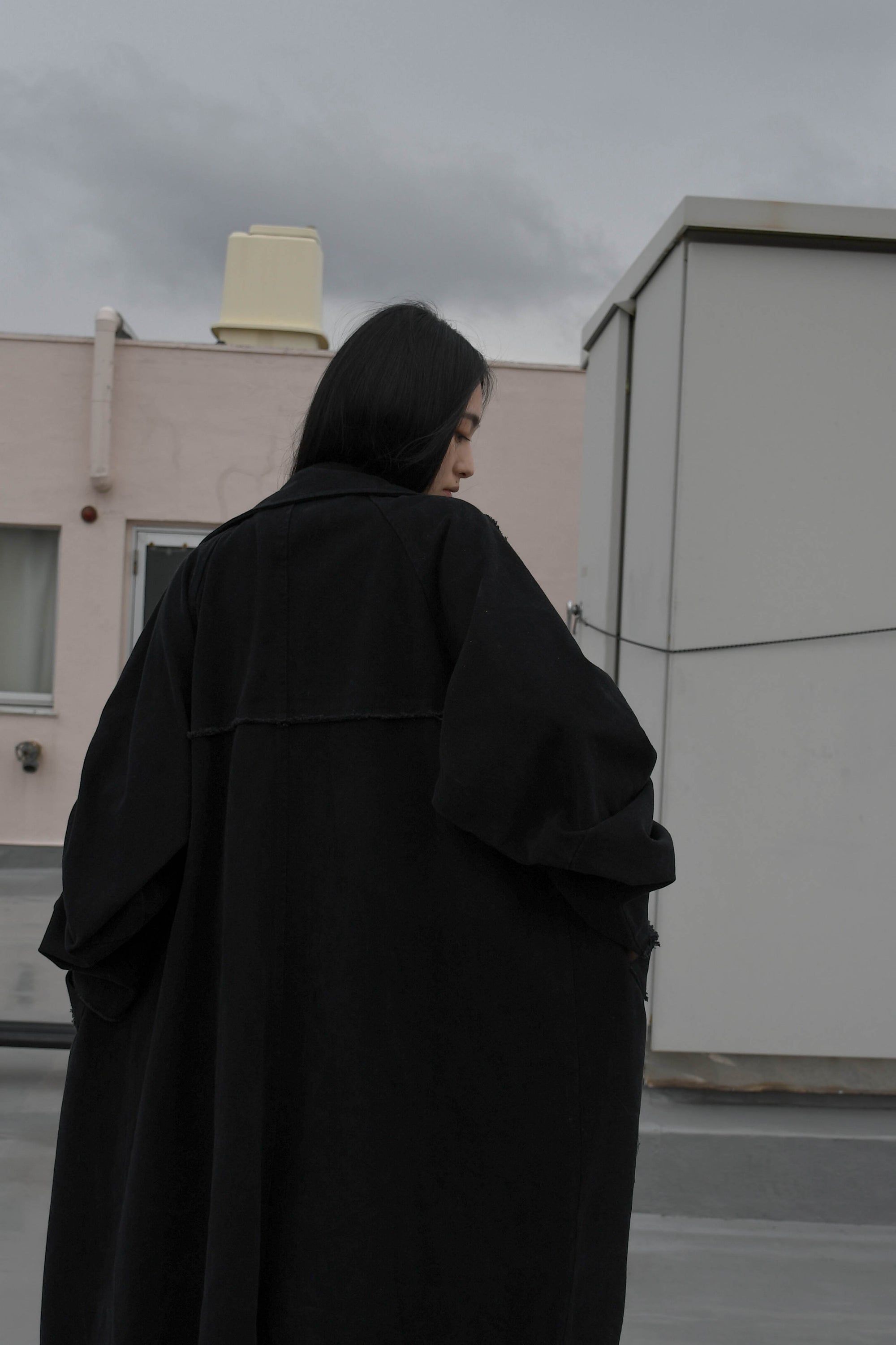 vintage like twill coat
