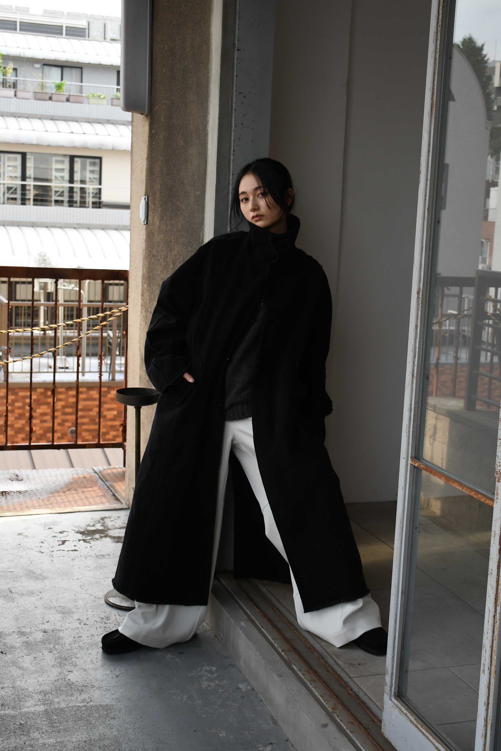 vintage like twill coat