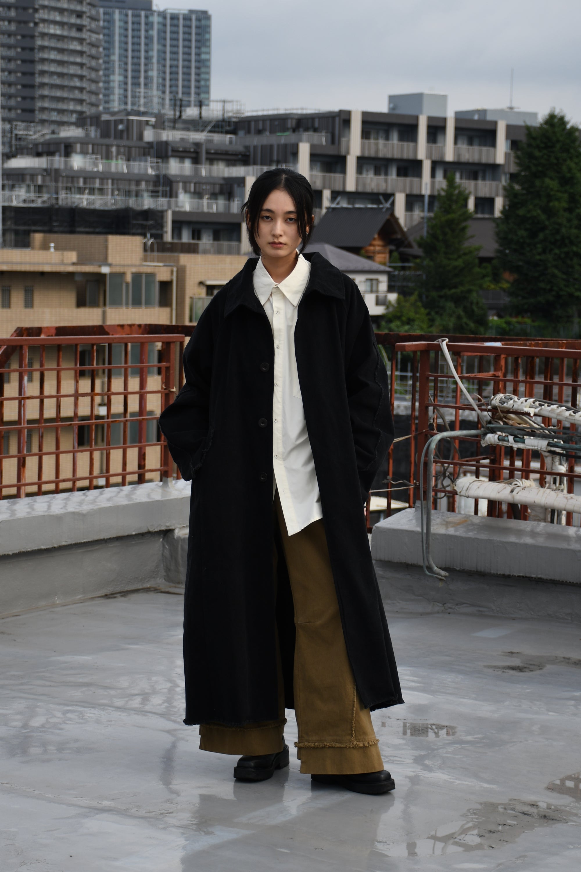 vintage like twill coat