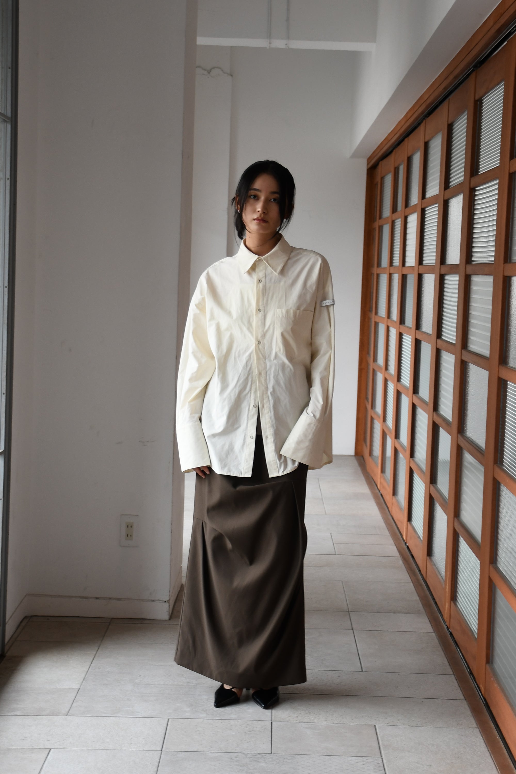 peplum tack skirt