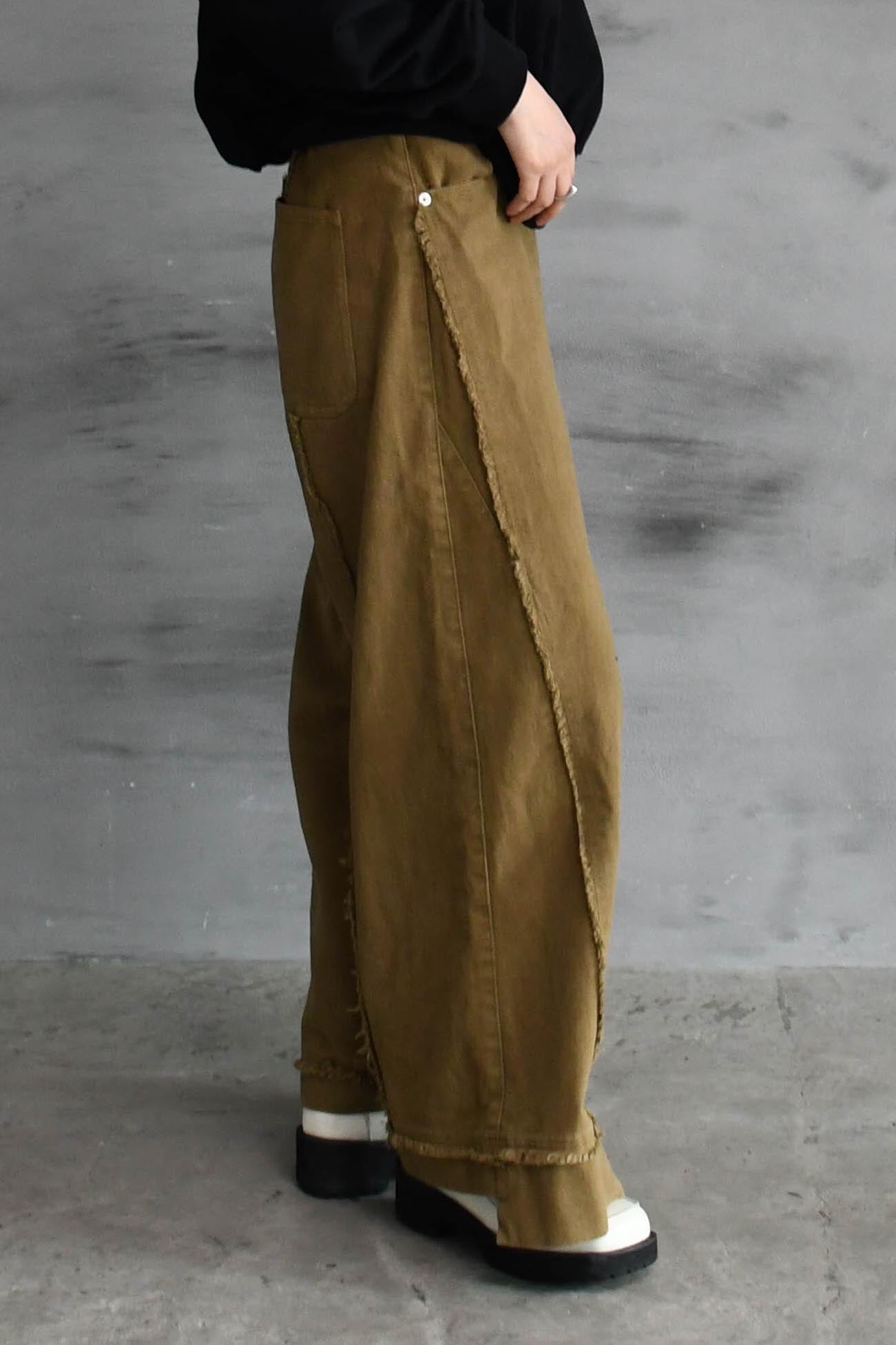 vintage like twill pants
