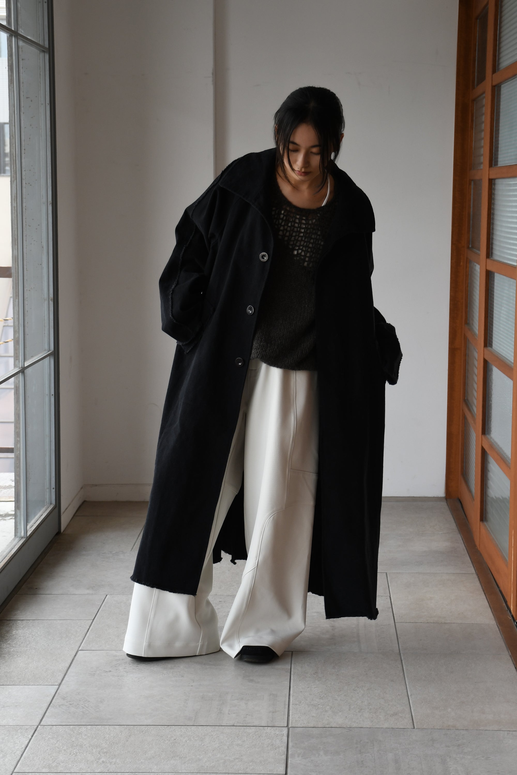 vintage like twill coat