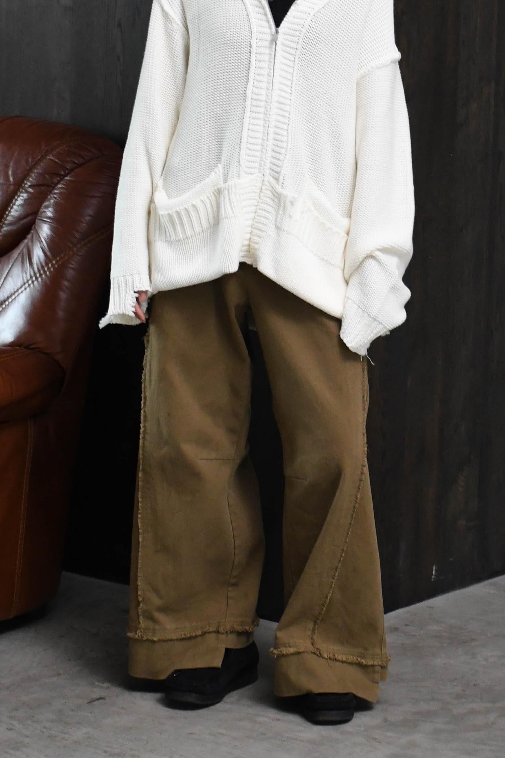 vintage like twill pants
